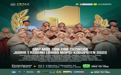HADROH SMP MBS ZAM-ZAM SIAP BERLOMBA DI AJANG MAPSI TINGKAT PROVINSI  #Juara 2 Pidato